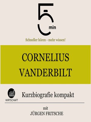 cover image of Cornelius Vanderbilt